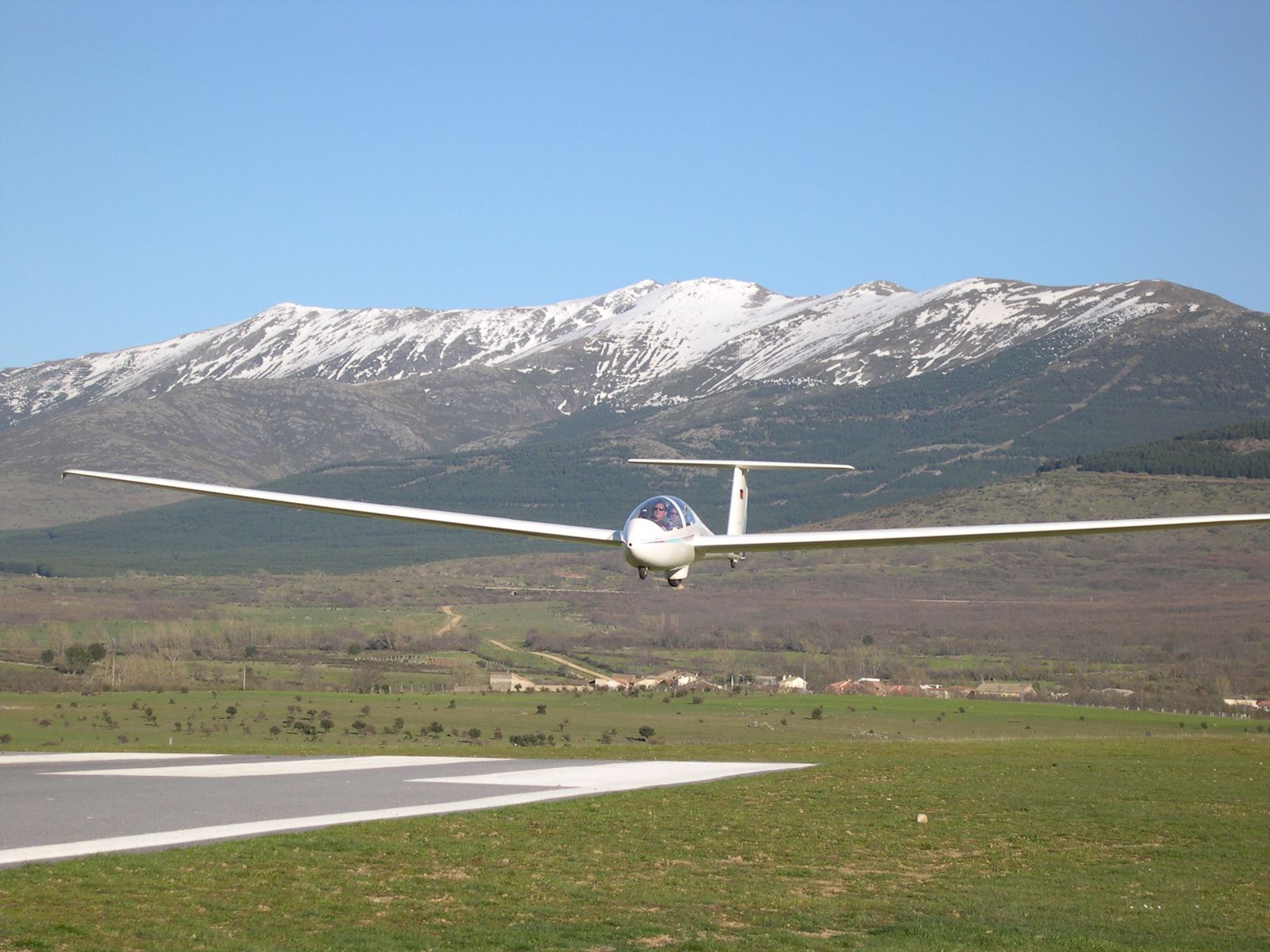 Preparación del vuelo en pista